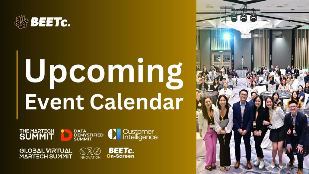 Upcoming Event Calendar – Explore The MarTech Summit Across the Globe! 